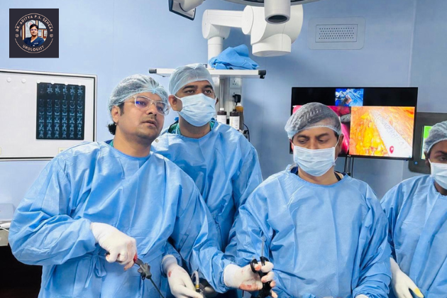 dr-aditya-ps-sengar-at-laproscopic-urology-live-workshop-prayagraj-2025