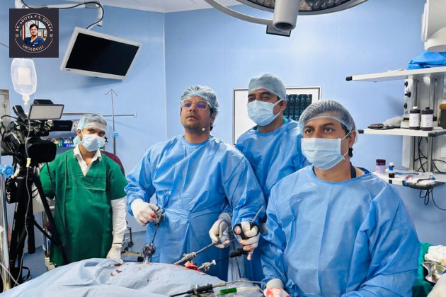 dr-aditya-ps-sengar-at-laproscopic-urology-live-workshop-prayagraj-2025